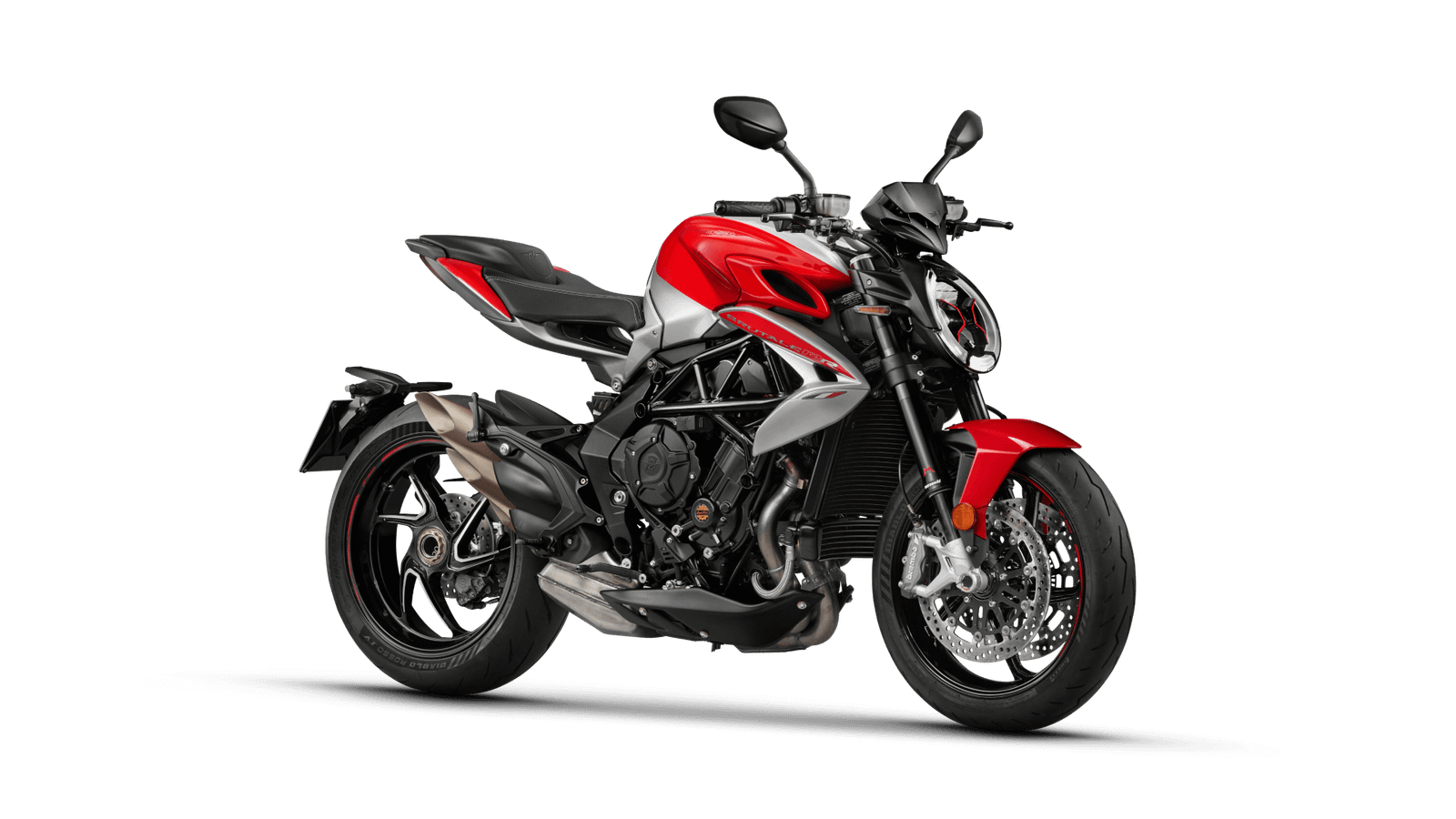 Brutale RR Ottantesimo - אדום / כסוף