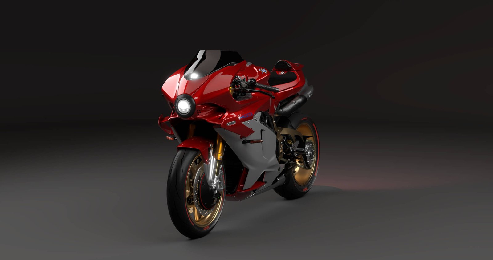 Superveloce 1000 Serie Oro - אדום ורגרה / כסף אגו